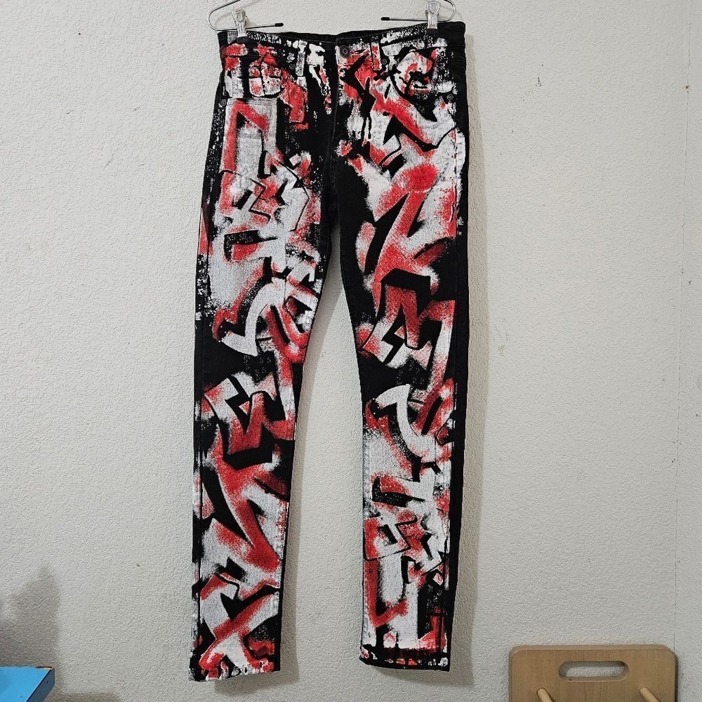 Waimea Graffiti Art Jeans Size 30 Men